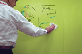 Neocon 2015 Sherwin Williams Launches Dry Erase Coating