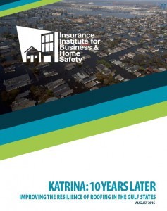 Cover for IBHS Hurricane Katrina report