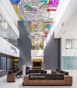 Entrance area of University Medical Center – New Orleans (UMC), New Orleans, LA