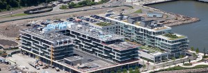 Green roof on condos