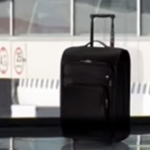 Video fram of baggage in airport