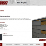 IMETCO metal rainscreen builder app