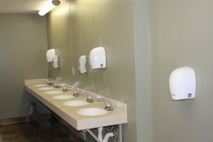 Fairplex restroom sinks