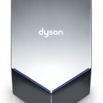 Dyson Airblade V dryer - sprayed nickel