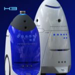 K3 and K5 Knightscope security robots