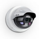 white and black security camera