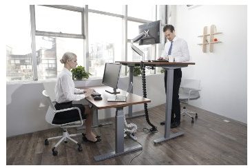 Loctek Intros Alexa Powered Height Adjustable Desk Bike Combo