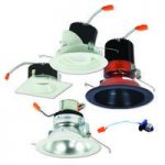 Housings for 4 LED downlights