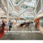 Book cover with a high-ceilinged healthy building
