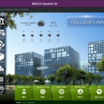 Screenshot of building management software