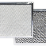 Back and front of 4-PRO dehumidifier filter