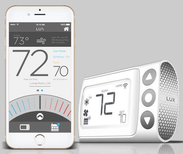 LUX CS1 Smart Thermostat and lUX App