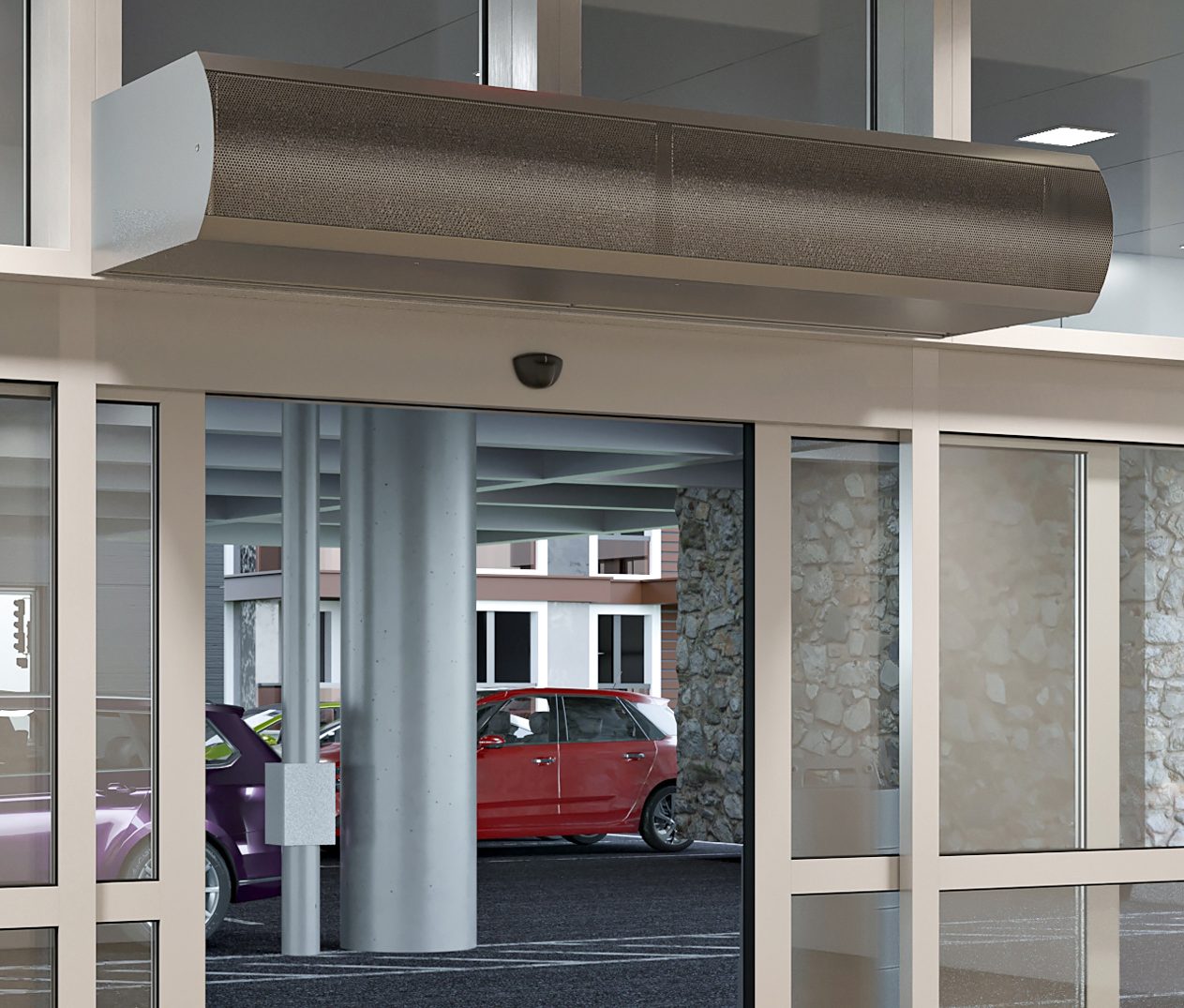 Berner air curtains with Pure Air Package