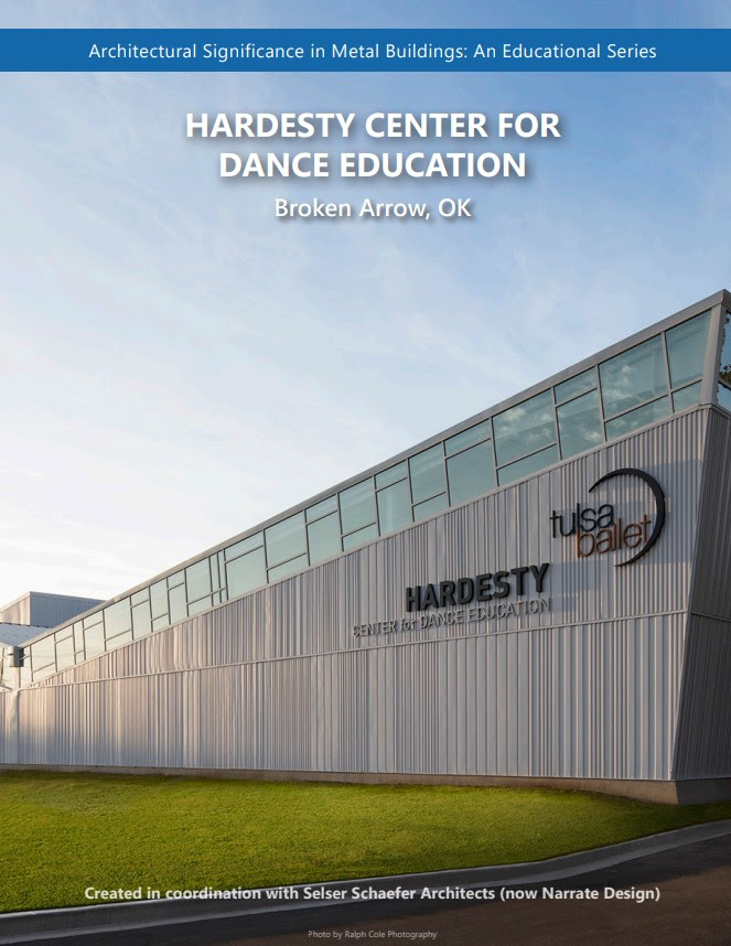 MBMA's architectural folio for The Hardesty Center for Dance Education 