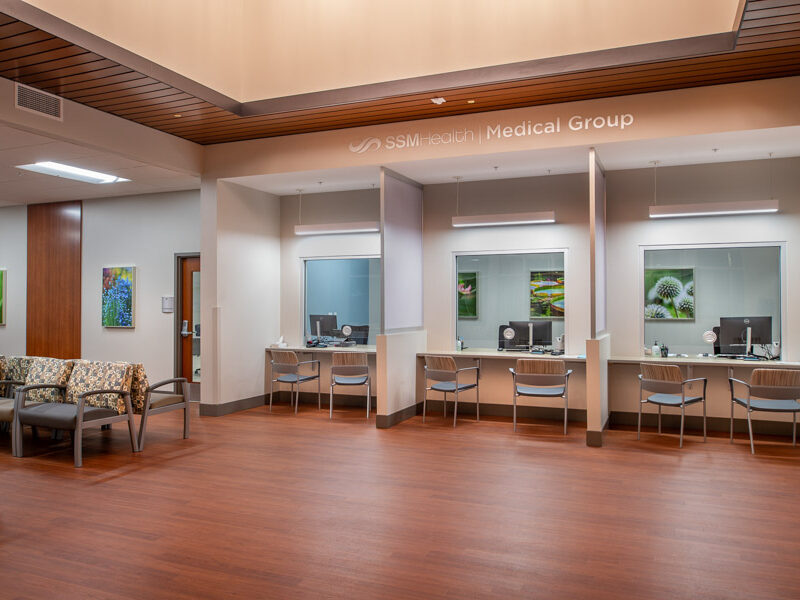 SSM Health Warrenton Outpatient center waiting room