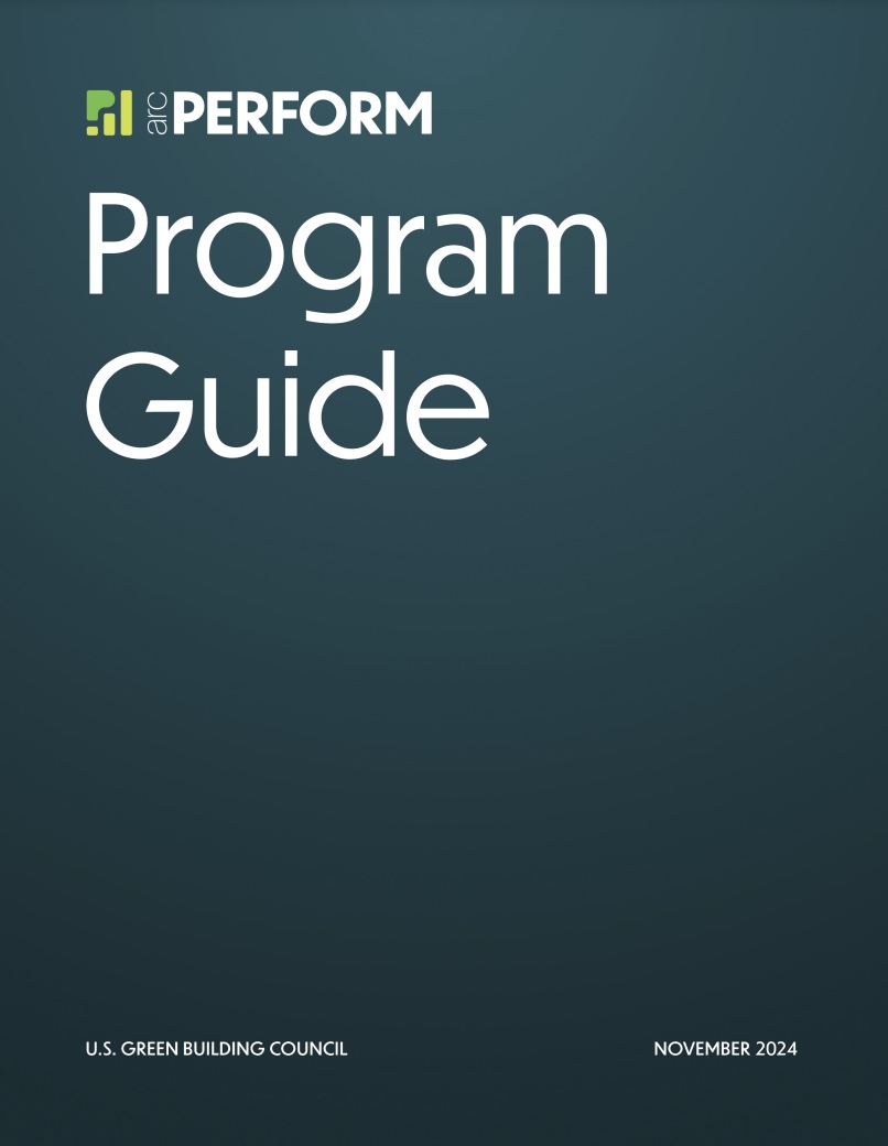 Arc PERFORM Program Guide black cover