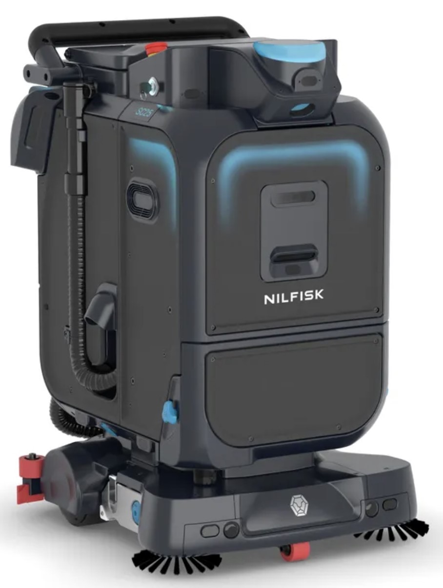 Nilfisk’s SC25 Autonomous Scrubber (slate gray)